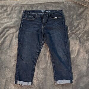 Signature by Levi Strauss Dark Blue Capris